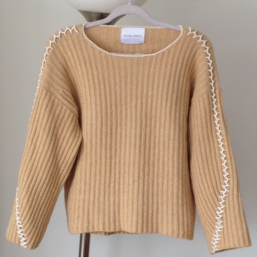 🔥Neutral Ground - 'Chunky Knit' Ribbed Sweater